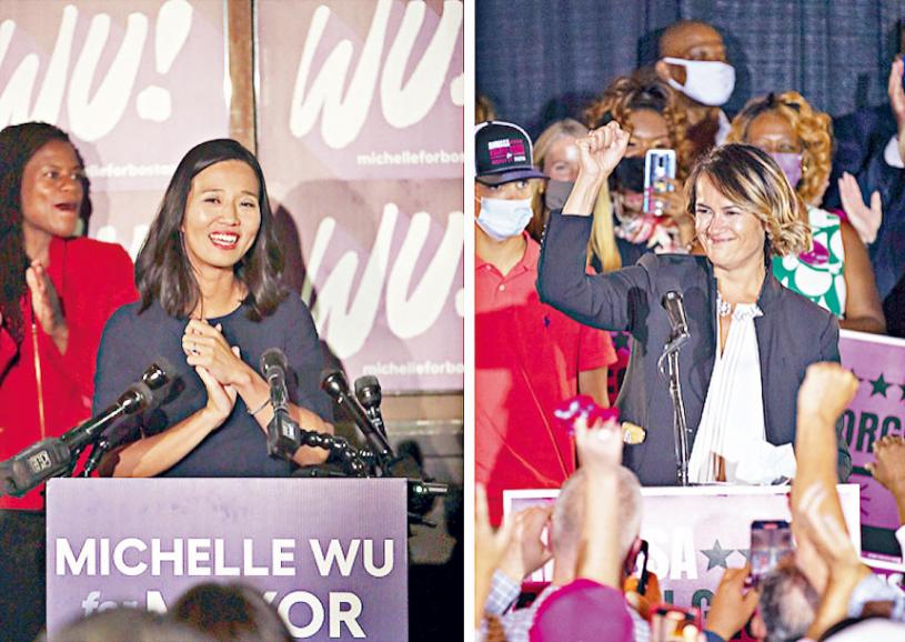 進步自由地區佔主導與保守白人社區支持分別讓吳弭和埃塞比 喬治贏得市長初選 星島日報 進步自由地區佔主導與保守白人社區支持分別讓吳弭和埃塞比 喬治贏得市長初選 星島日報