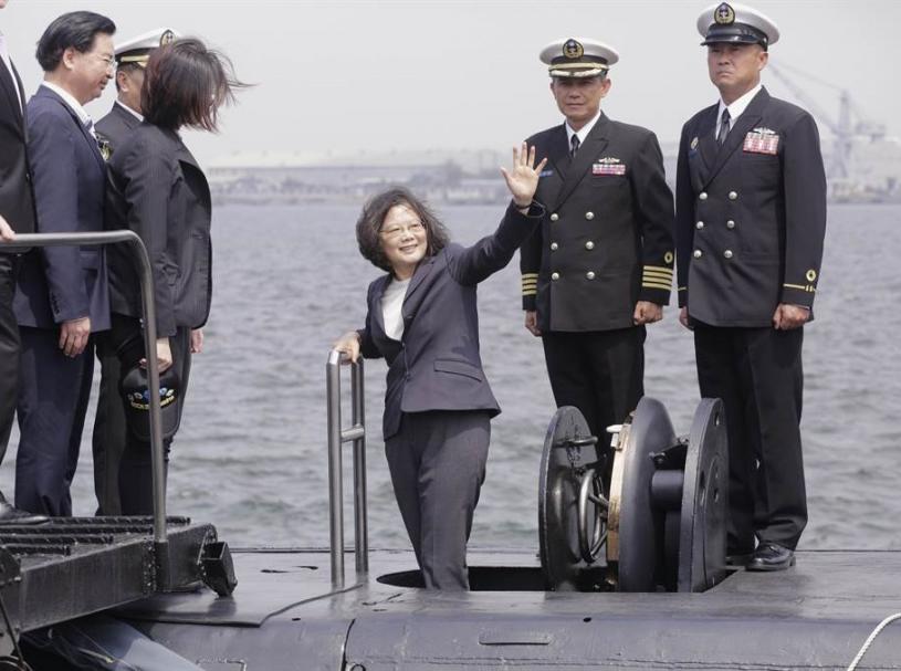 台產潛艇今日安放龍骨海軍未發圖片蔡英文缺席 星島日報 台產潛艇今日安放龍骨海軍未發圖片蔡英文缺席 星島日報