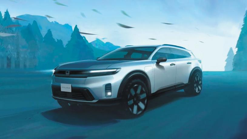 首款電動休旅車本田發佈構想圖 星島日報 首款電動休旅車本田發佈構想圖 星島日報