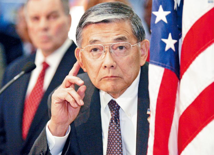 全美首位亞裔閣員峰田病逝享年90歲 星島日報 全美首位亞裔閣員峰田病逝享年90歲 星島日報