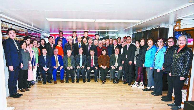舊金山灣區中國統一促進會舉行2023年度職員就職典禮新任會長李國宏順利接棒 滿任會長關家澄功成身退